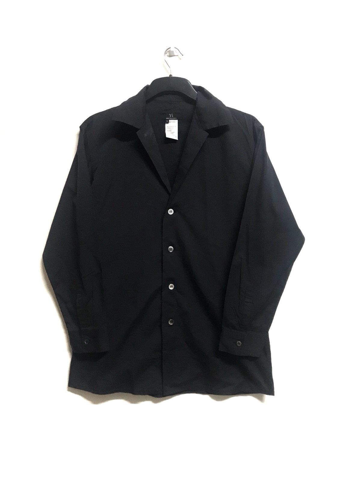 Yohji Yamamoto YOHJI YAMAMOTO LONG SLEEVE SHIRT Size US M / EU 48-50 / 2 - 1 Thumbnail