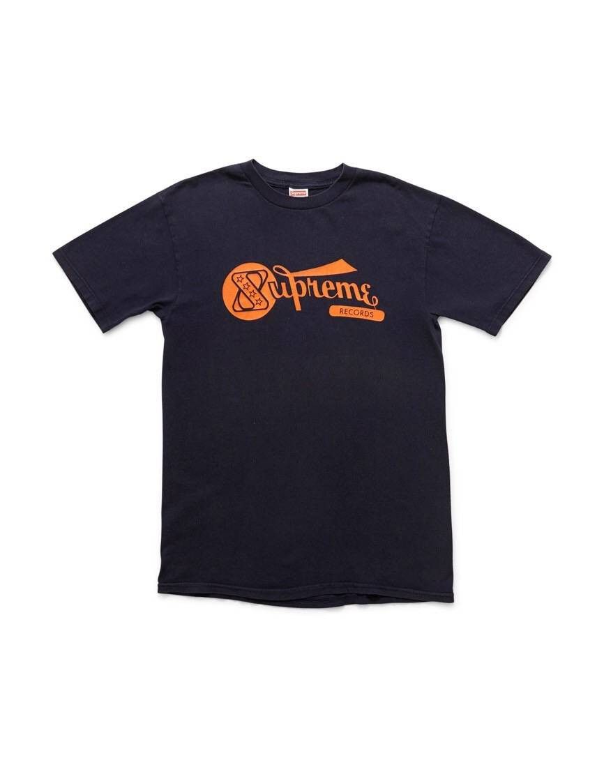 Supreme 2001 Supreme Records Tee | Grailed