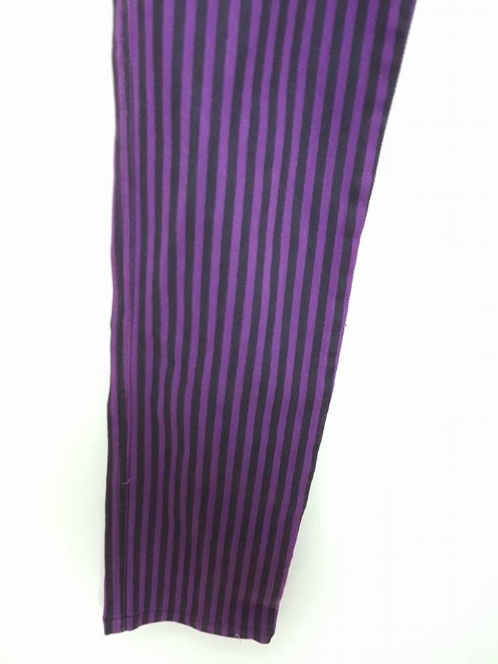 Tripp NYC MADE IN USA Tripp Nyc Candy Striped Skinny Pants Size US 29 - 15 Thumbnail