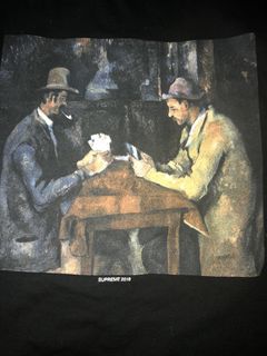 Supreme cards hotsell tee painting