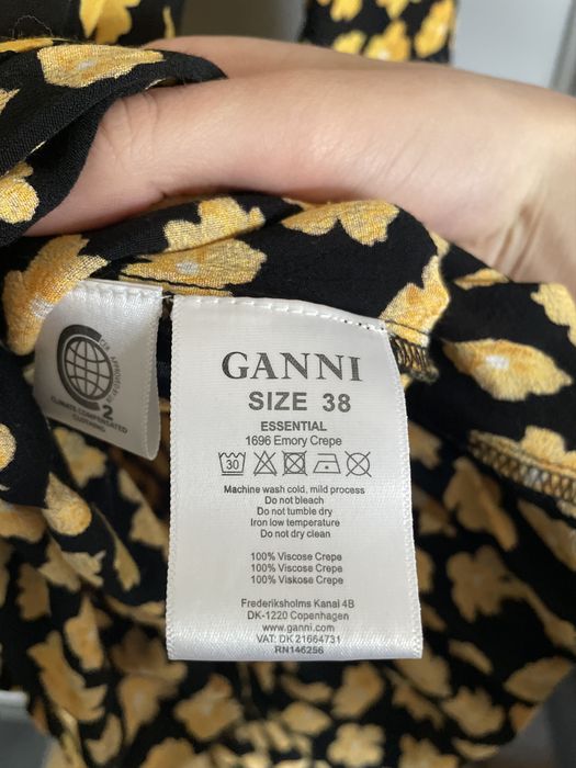 Ganni hotsell emory crepe