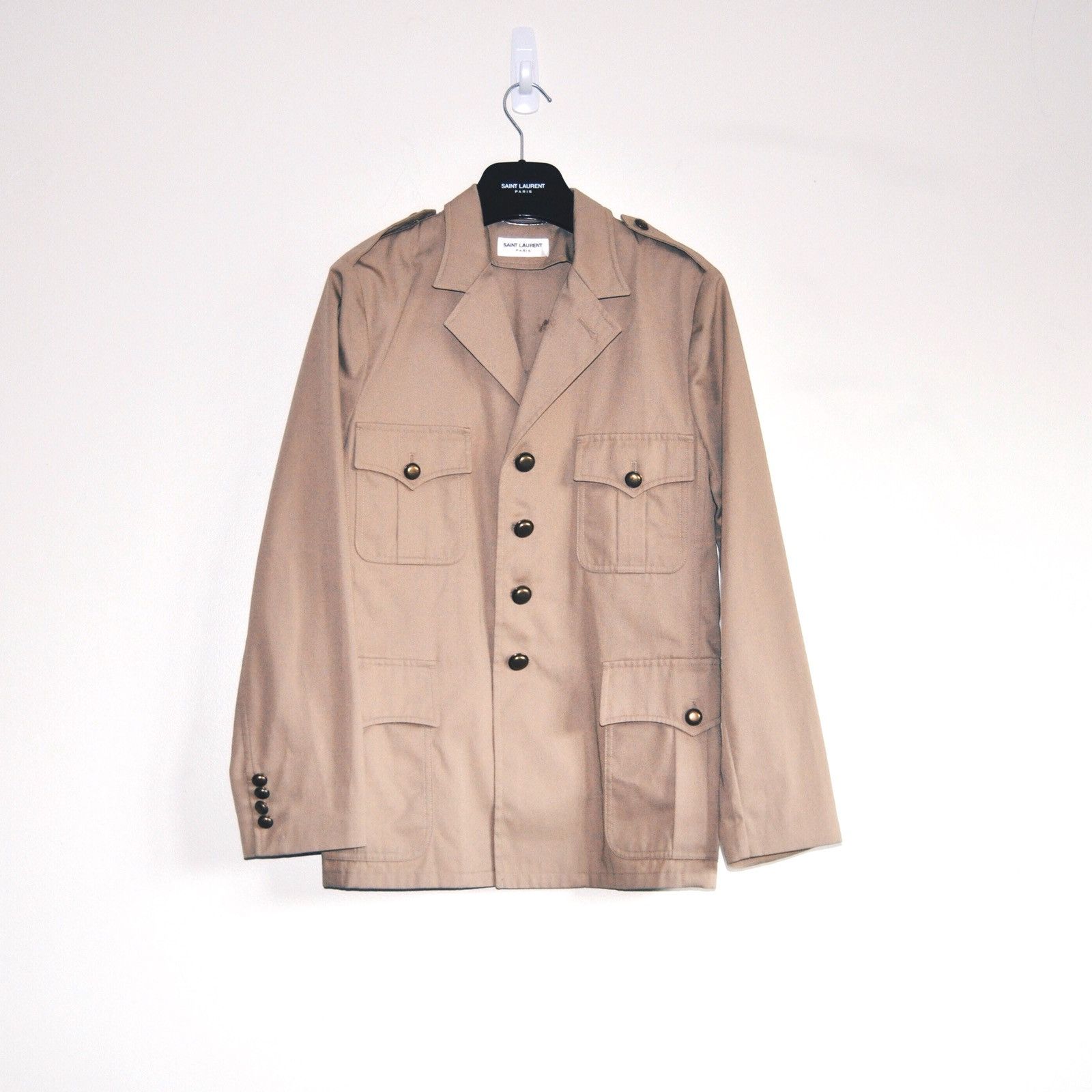 Saint Laurent Paris SS15 Psych Rock Safari Jacket Size US S / EU 44-46 / 1 - 3 Thumbnail