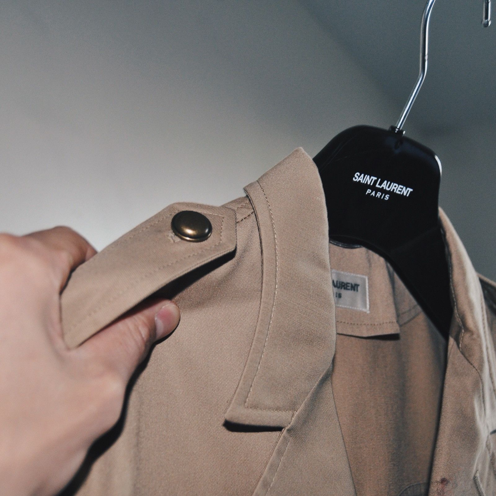 Saint Laurent Paris SS15 Psych Rock Safari Jacket Size US S / EU 44-46 / 1 - 5 Thumbnail