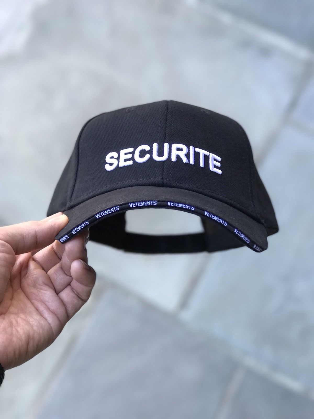 Vetements Vetements Securite Hat Cap | Grailed