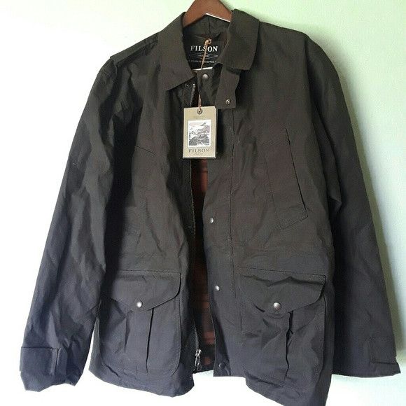 Filson Filson waxed denim coat Grailed