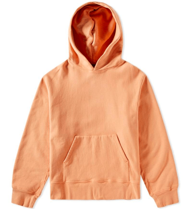 Orange yeezy hoodie best sale