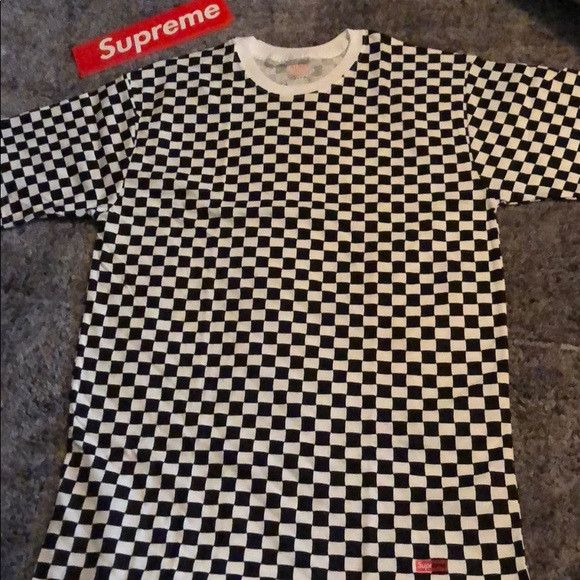 Supreme hanes hot sale tee checkered