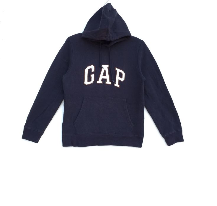 Gap Gap Hoodie Embroidered Big Logo Extra Small Size (for women) Grailed