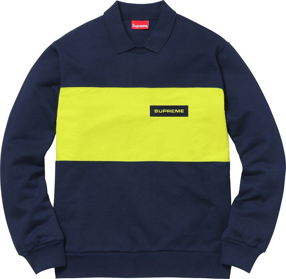 Supreme Polo Crewneck | Grailed 