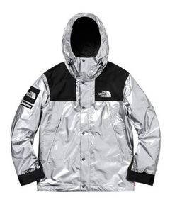 Supreme North Face Metallic Parka Grailed