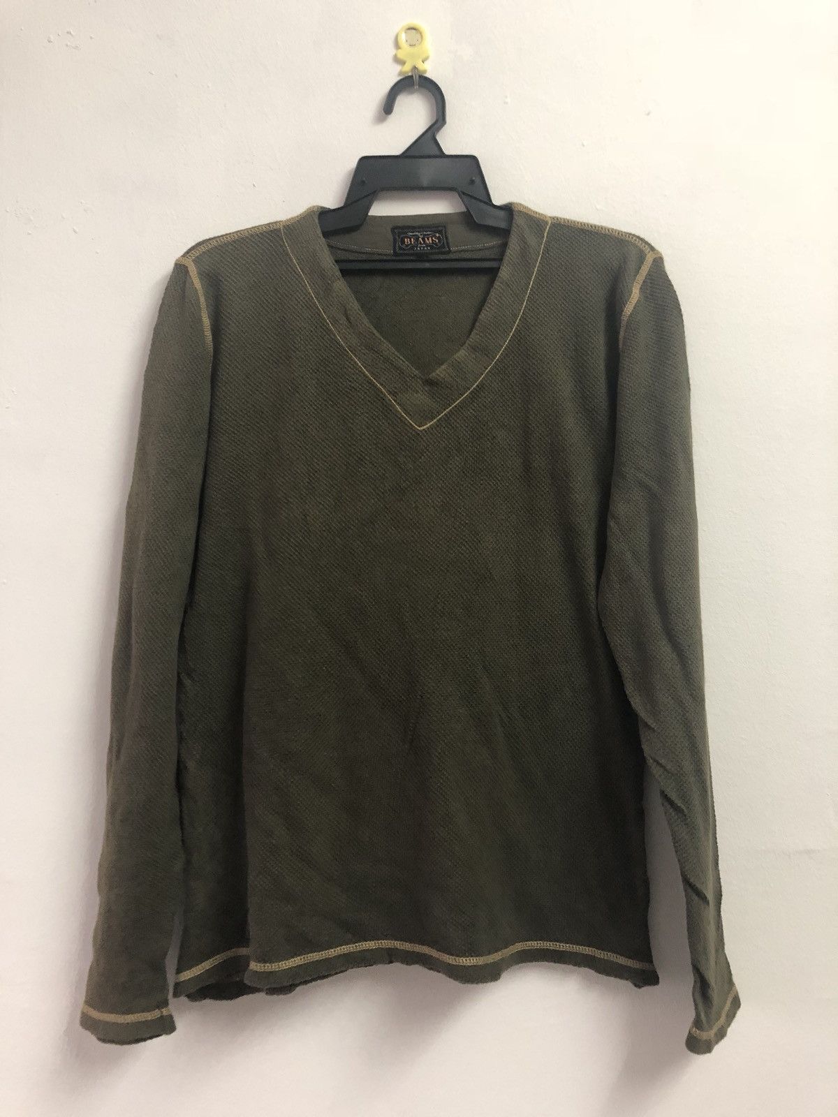 Beams Plus BEAMS PLUS Long Sleeve T Shirt military Size US S / EU 44-46 / 1 - 1 Thumbnail