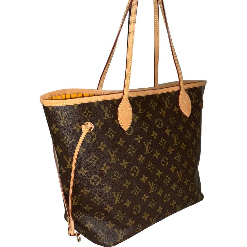 Louis Vuitton Neverfull MM Brown Tote Bag