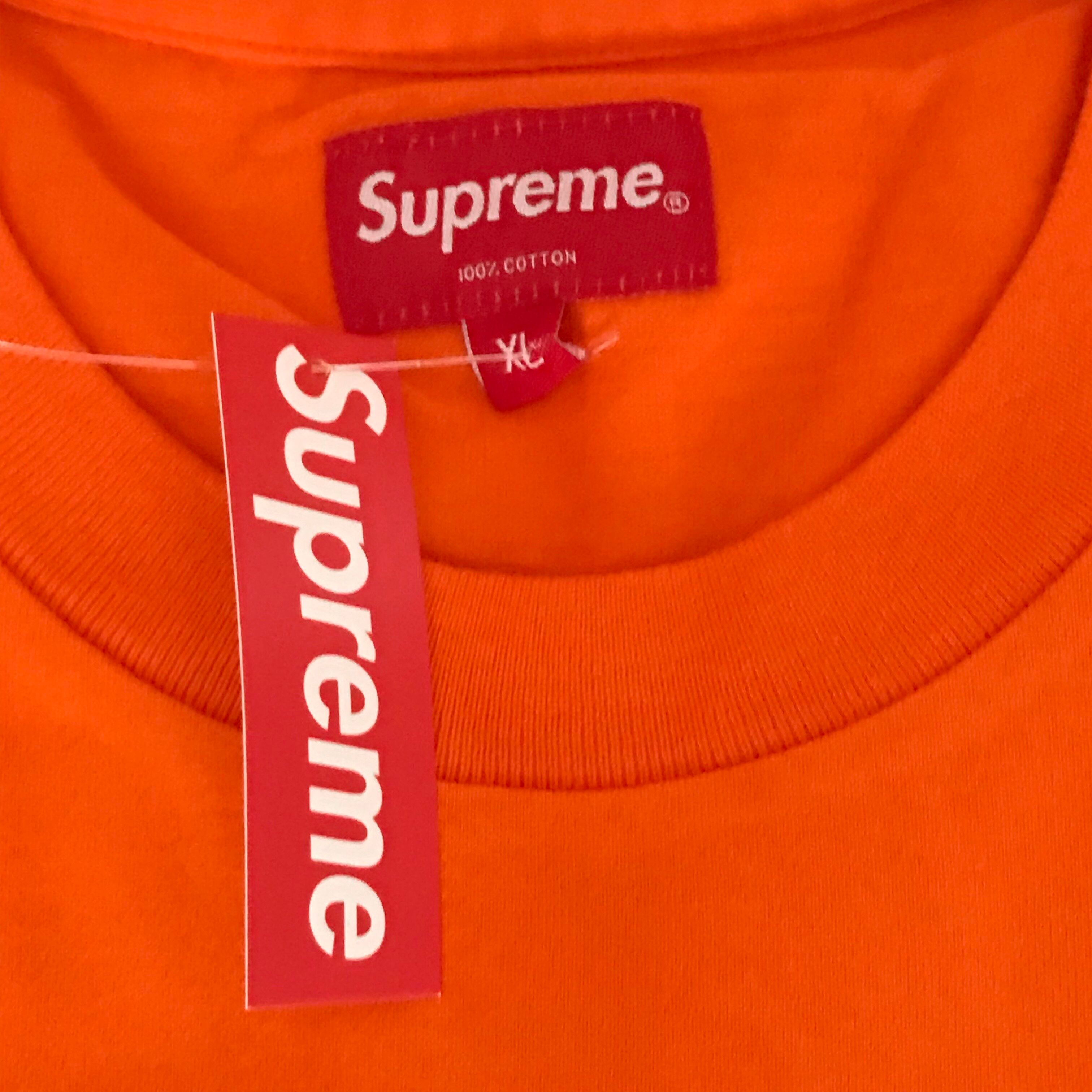 Supreme Supreme Men's Karate Tee Size XL Orange T-Shirt Long Sleeve North  Face Box Bogo | Grailed