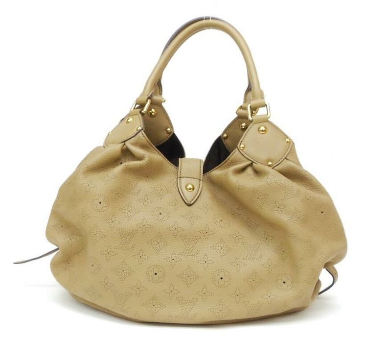 Louis Vuitton Mahina L Tote Bag Opal Beige Monogram