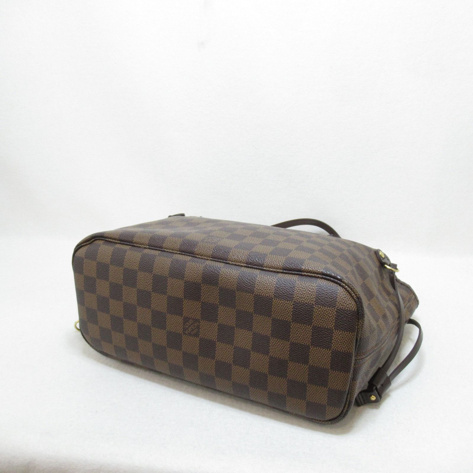 Louis Vuitton Neverfull MM Tote Coated Canvas Damier Ebene