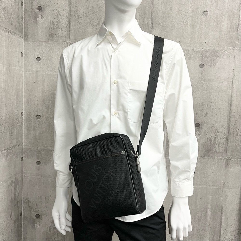 Louis Vuitton Shoulder Bag Damier jean Citadin NM