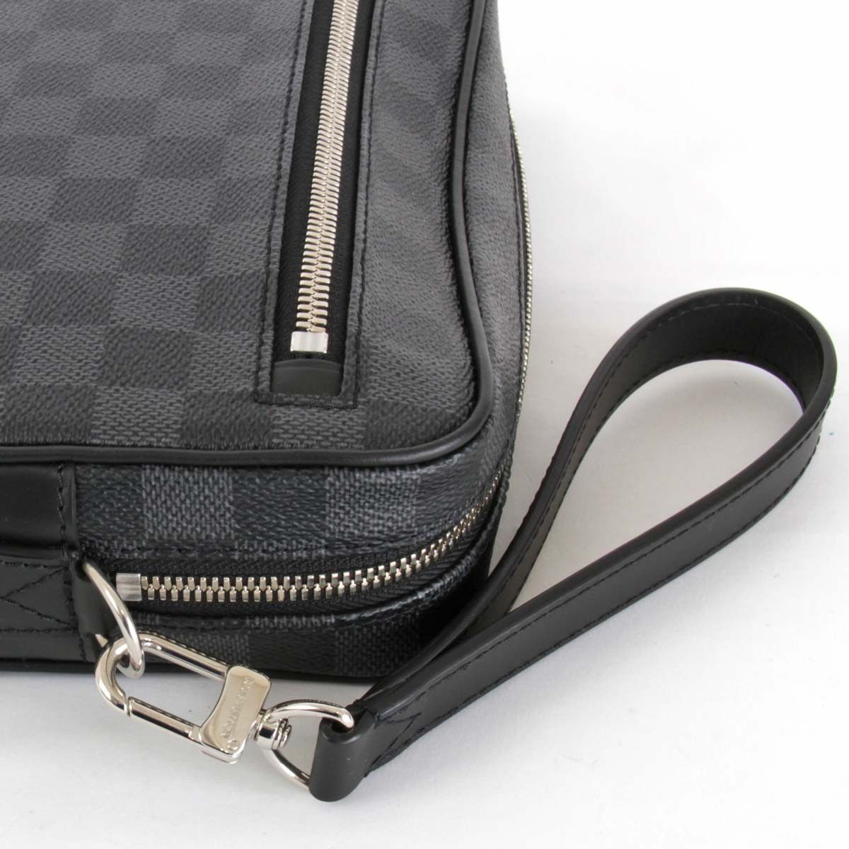 Louis Vuitton Louis Vuitton Pochette Kasai Clutch Bag Damier Graphite Canvas Grailed