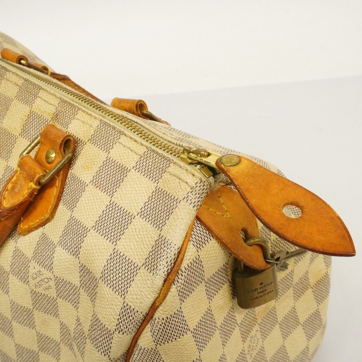 Louis Vuitton Handbag Damier Azur Speedy 30