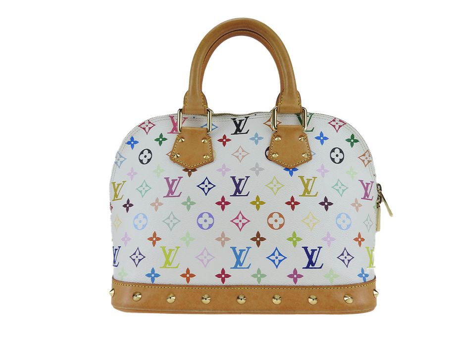 3ae5079] Auth Louis Vuitton Handbag Monogram Multicolor Alma GM M40441  Bronze