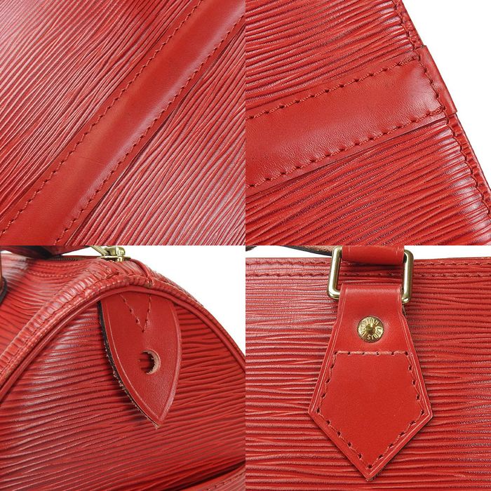 Louis Vuitton Speedy 30 handbag(Castilian Red)