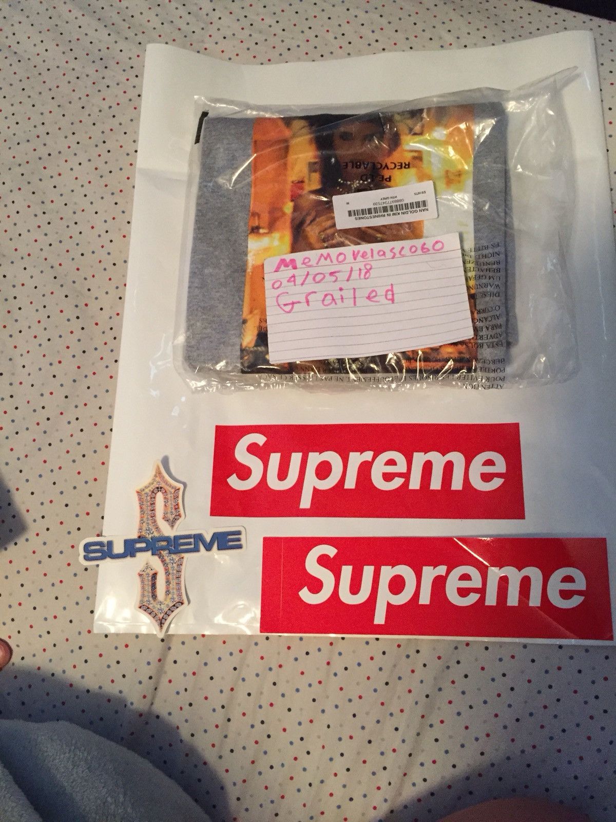 Supreme Nan Goldin Tee | Grailed