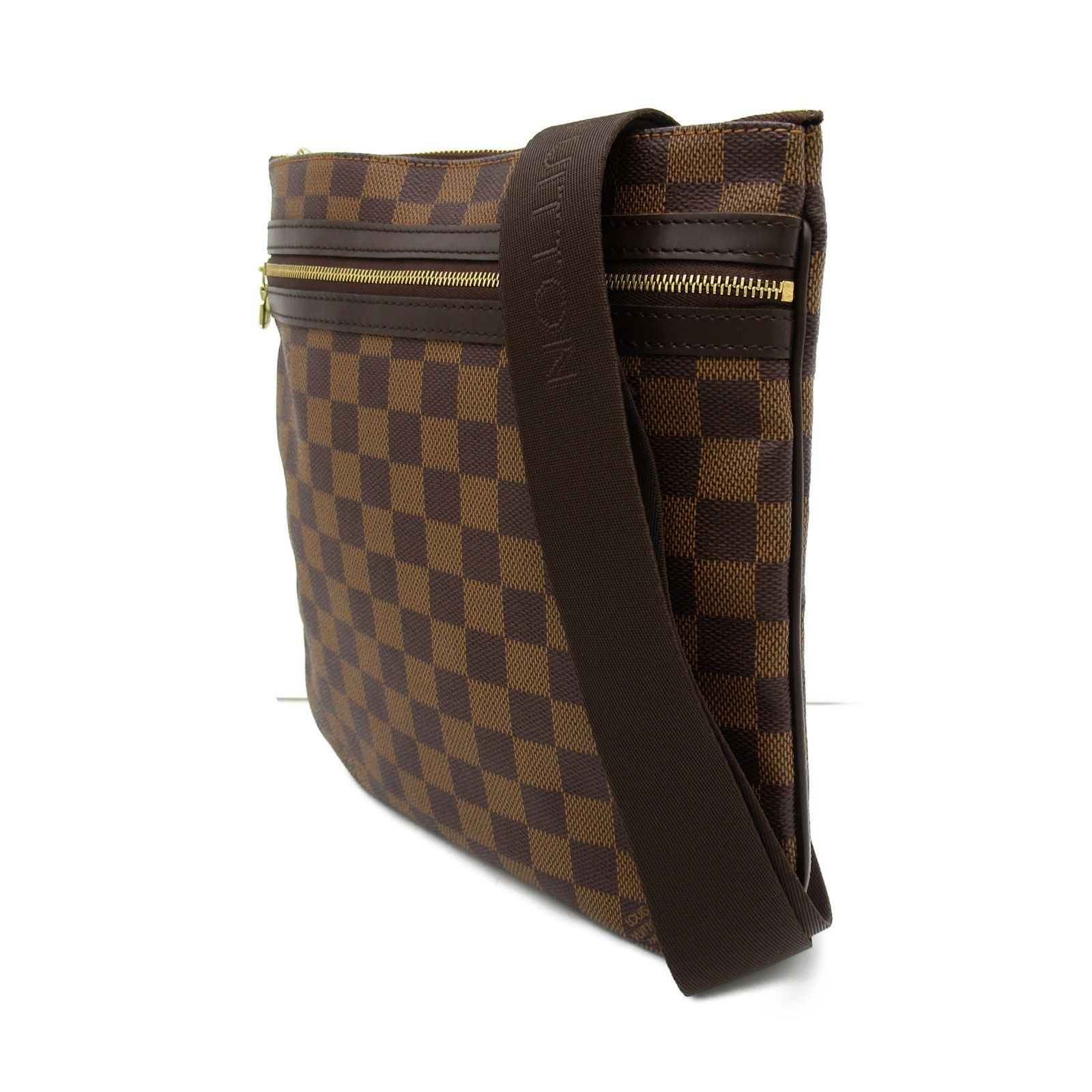 Louis Vuitton Pochette Bosphore Shoulder Bag Canvas Damier