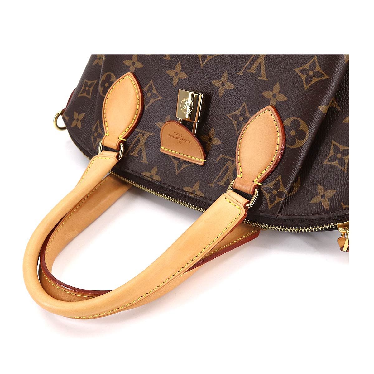 Louis Vuitton Monogram Rivoli PM Shoulder Bag Brown