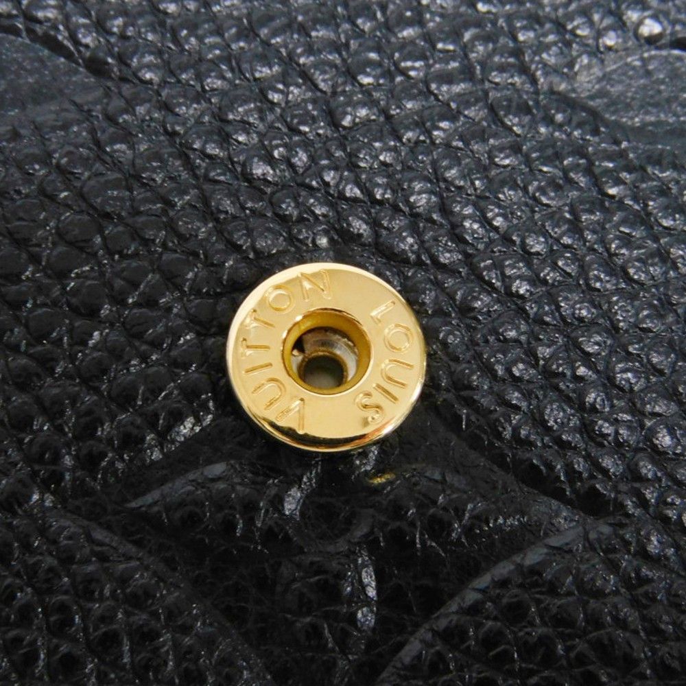 Louis Vuitton Key Case Multicle 6 Embossed Black