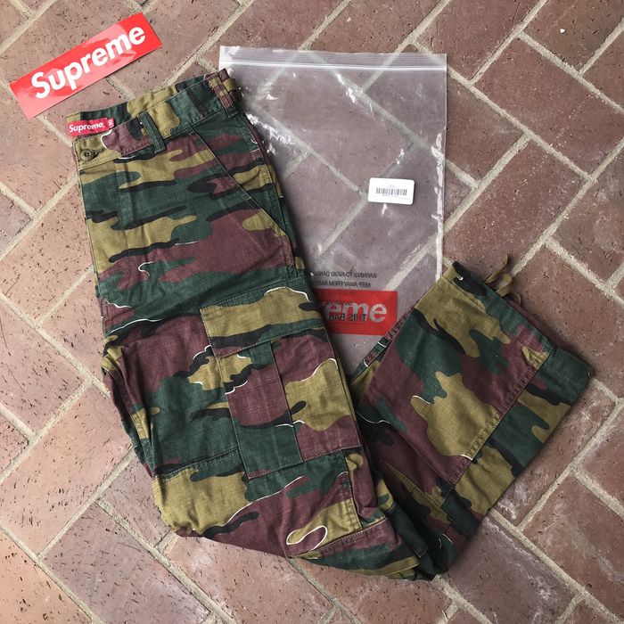 Supreme Jigsaw Camo Cargo Pants | Grailed