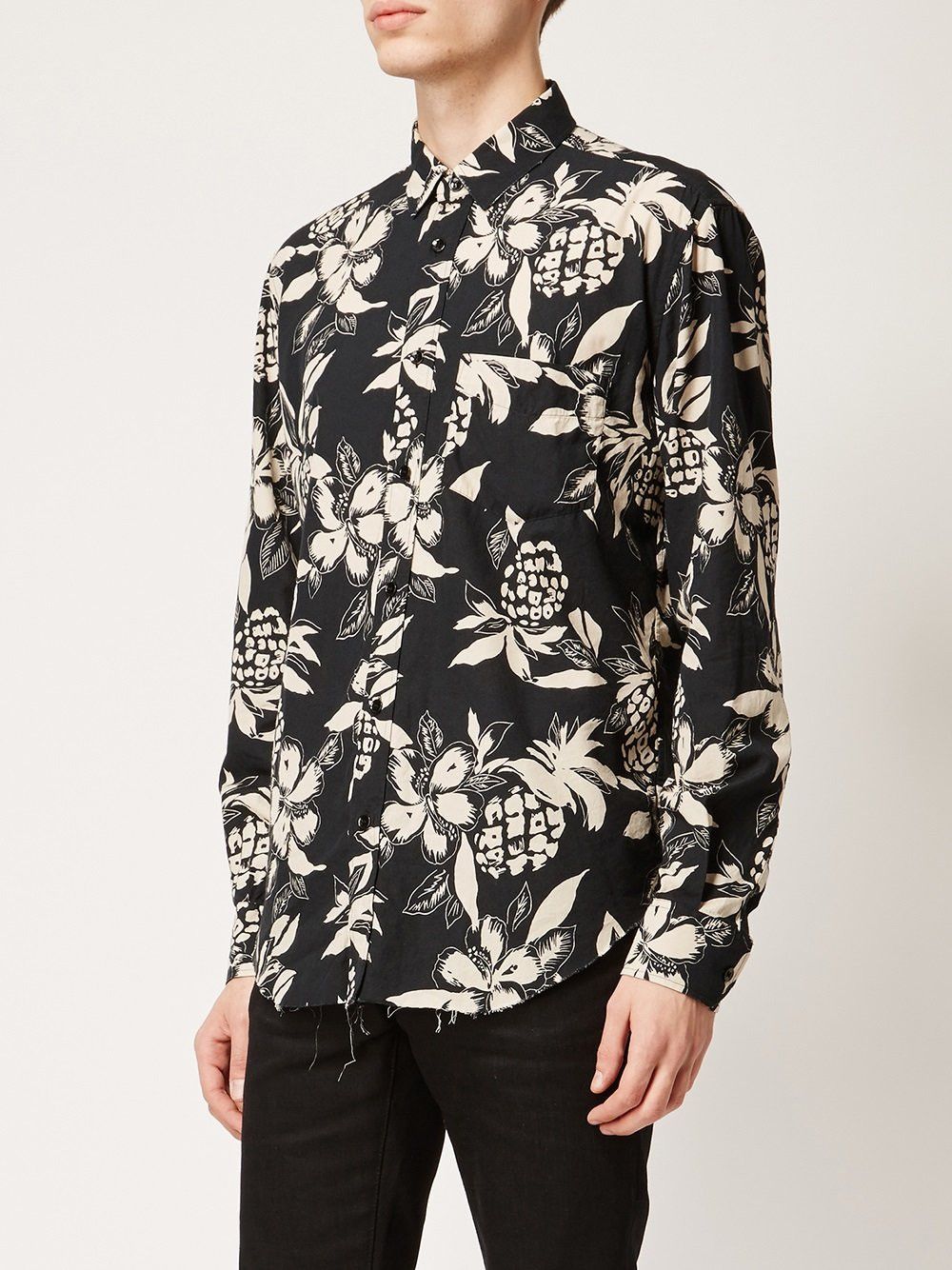 サンローランss17 Camp Collar Shirt Size 37