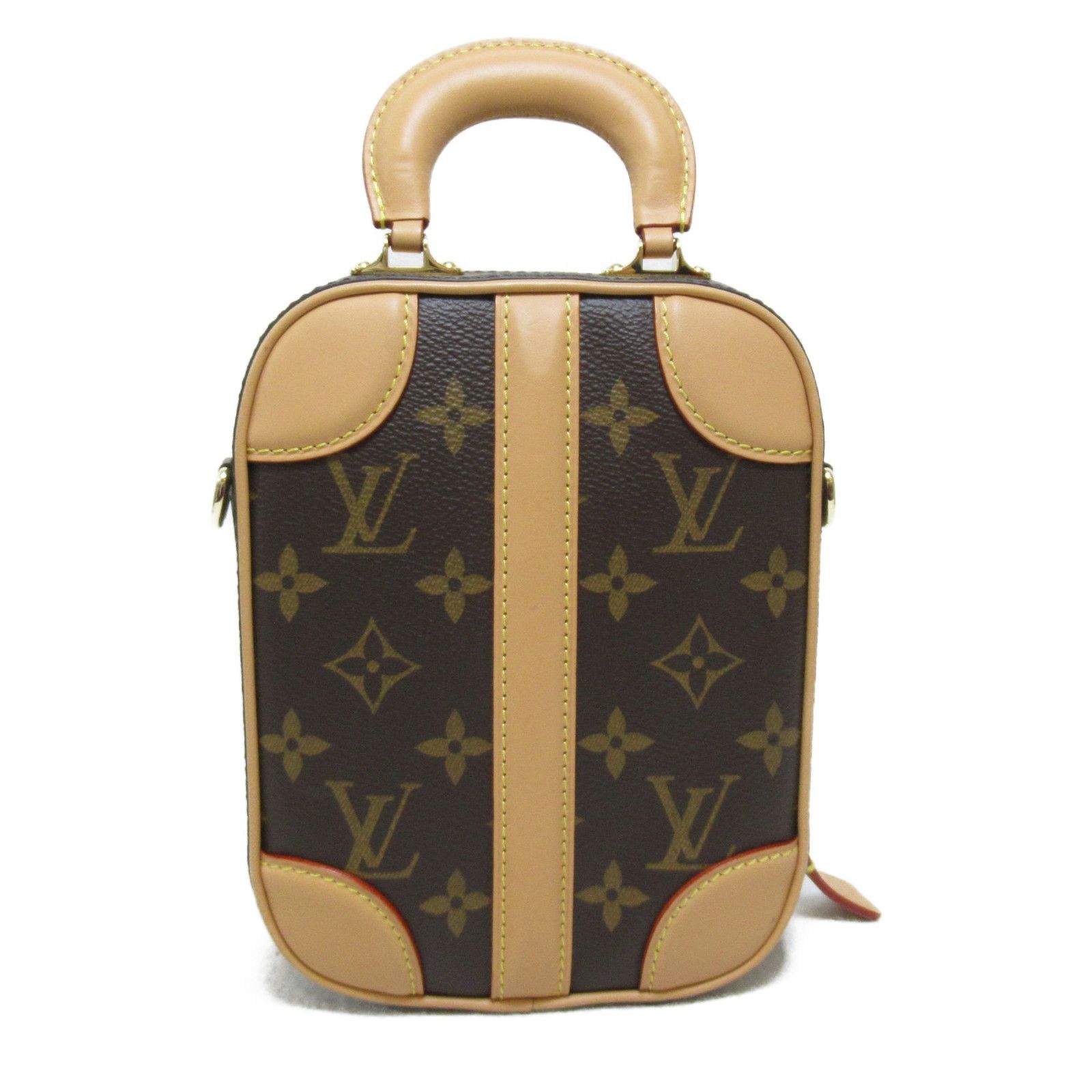 Louis Vuitton Valisette Vertical Monogram Shoulder Bag