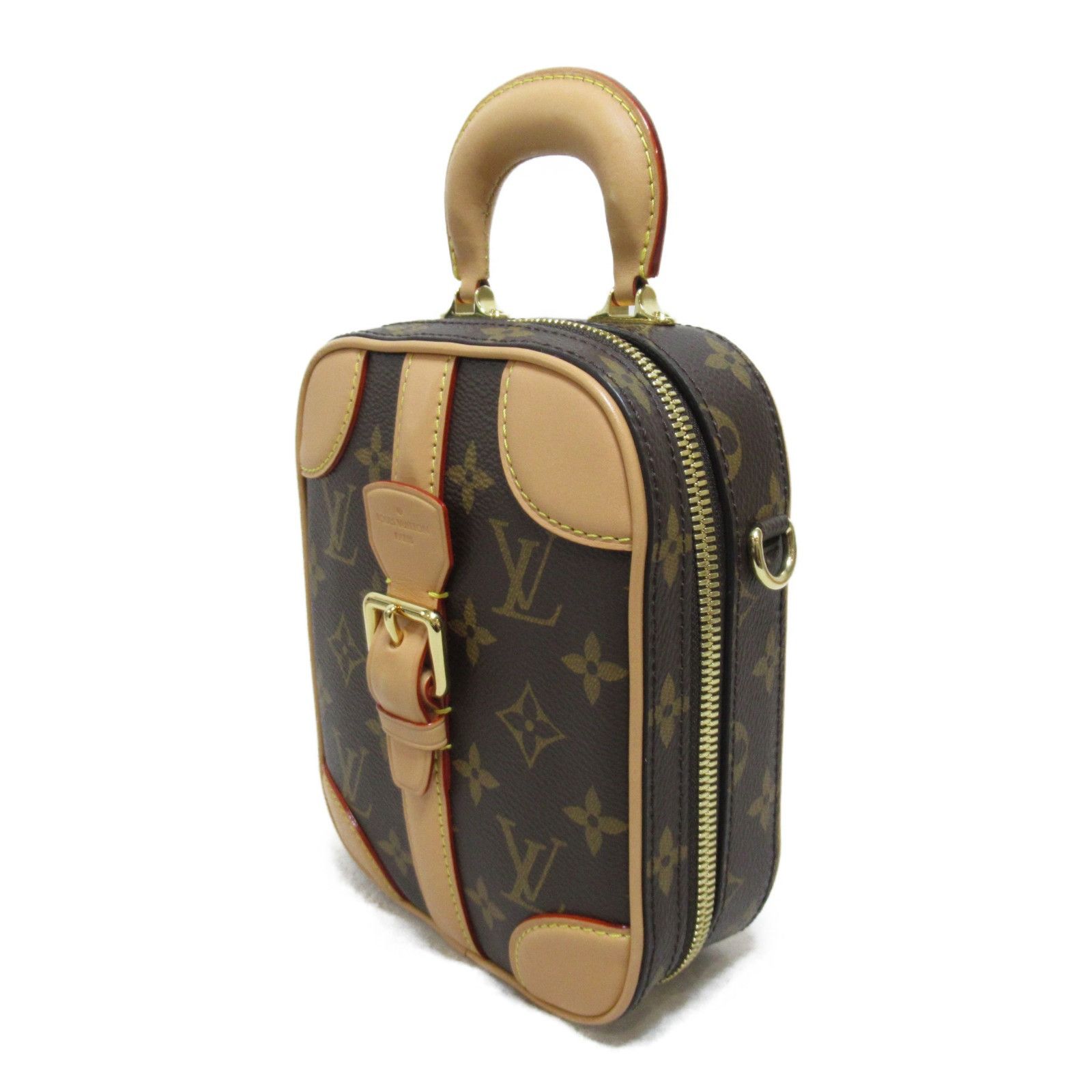 Louis Vuitton Valisette Vertical Monogram Shoulder Bag
