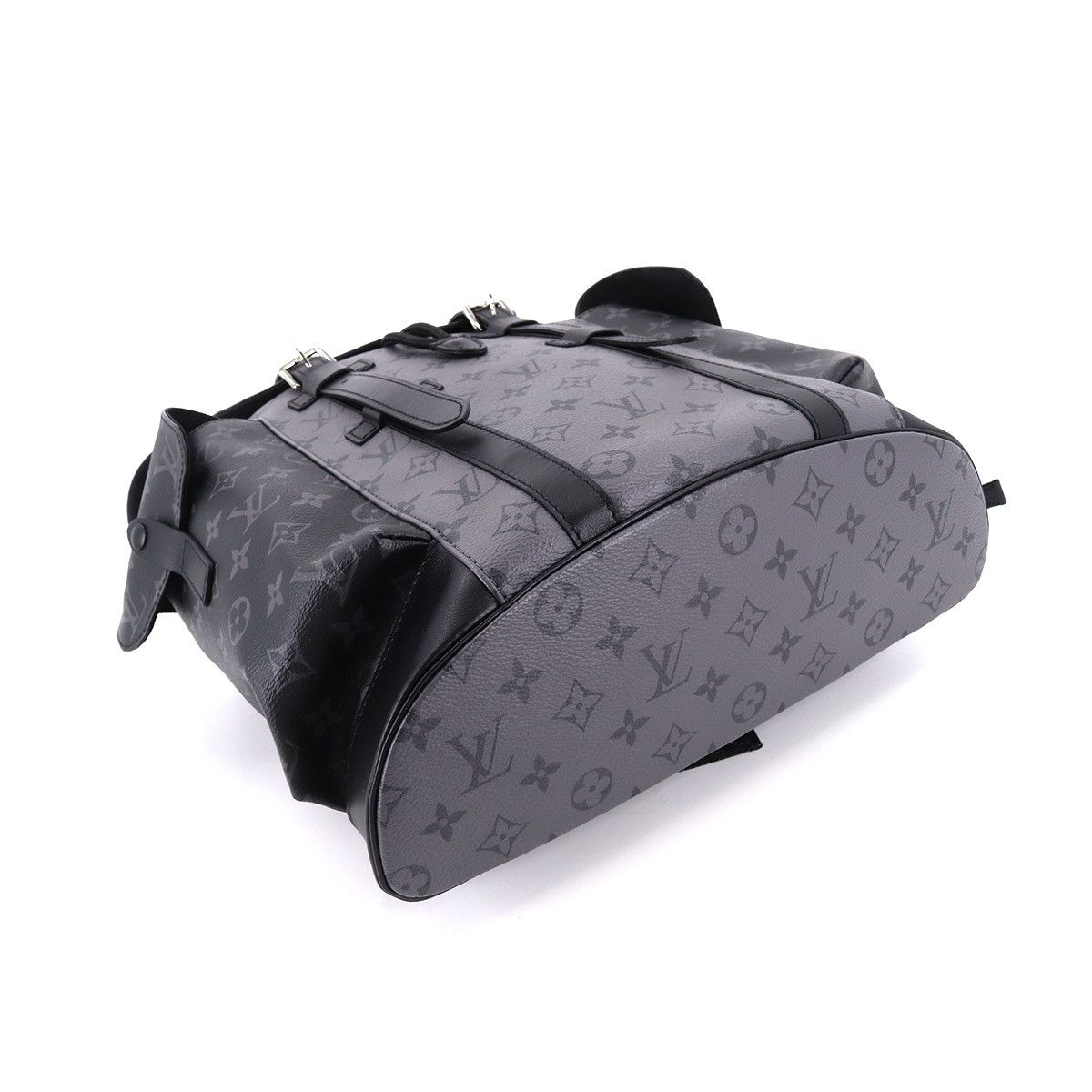 Louis Vuitton Monogram Eclipse Christopher MM Backpack Rucksack Black