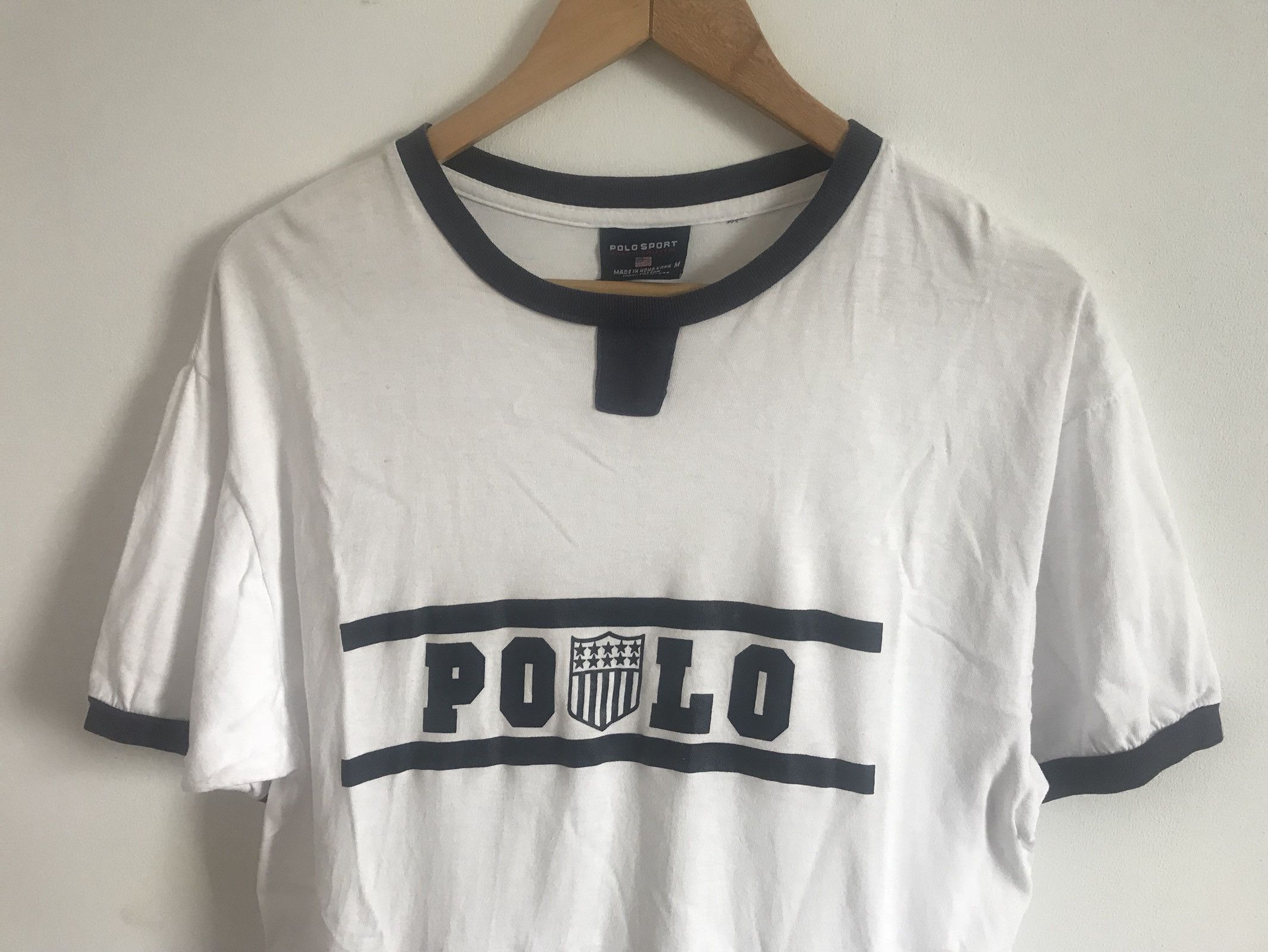 Polo Ralph Lauren Polo Sport Kswiss Tshirt Rare Size US M / EU 48-50 / 2 - 2 Thumbnail