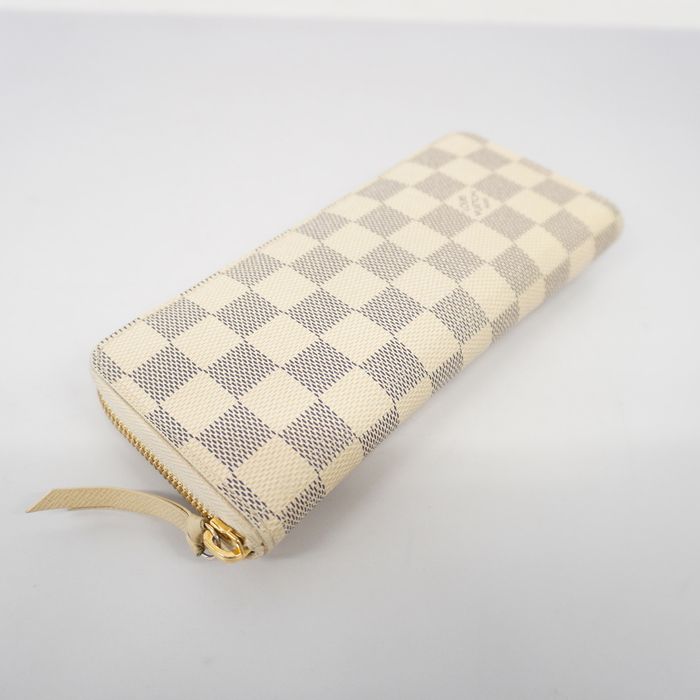 LOUIS VUITTON Louis Vuitton Damier Azur Portefeuille Clemence