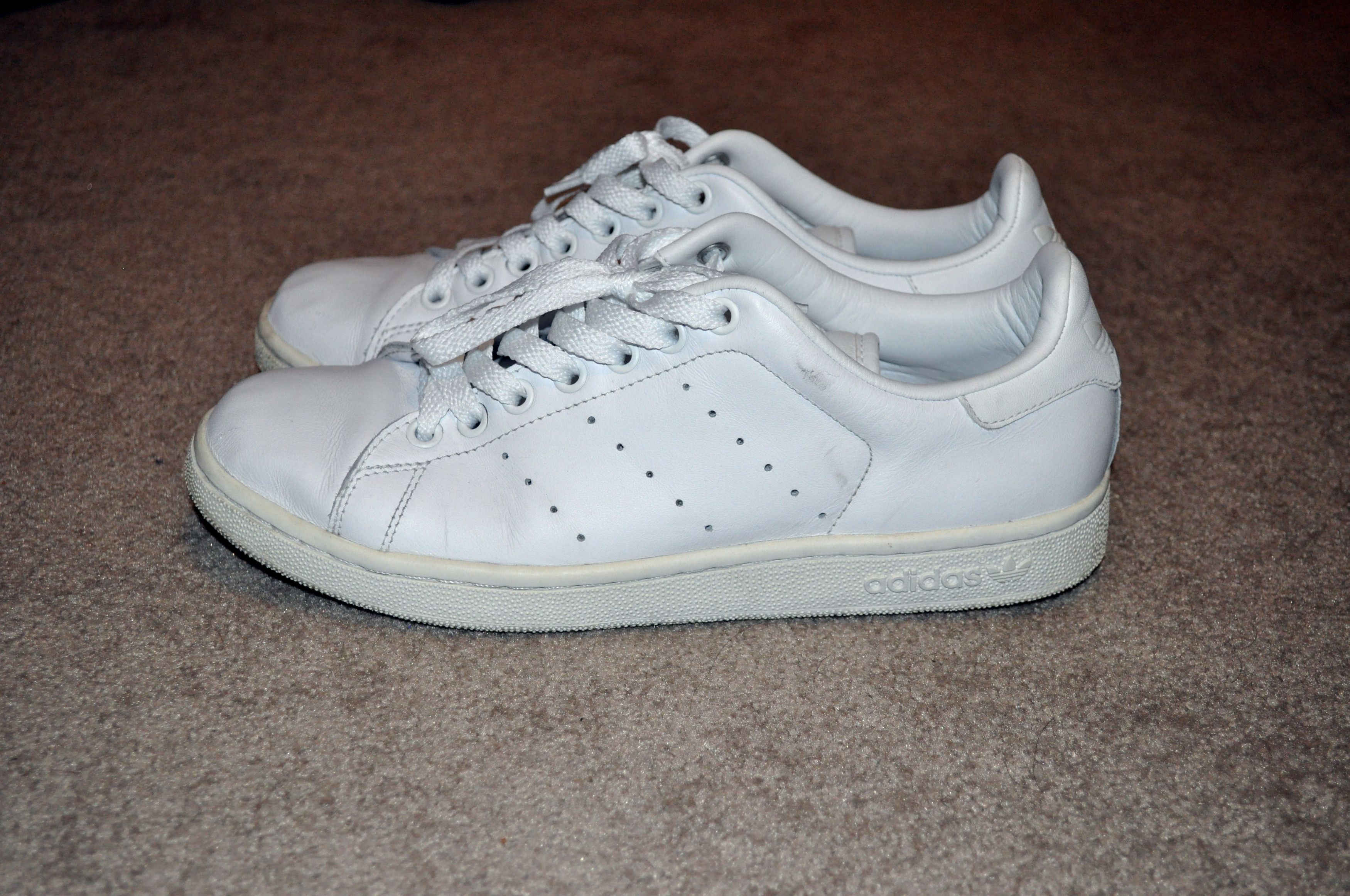 Adidas Stan Smith White/White Size US 8 / EU 41 - 3 Thumbnail