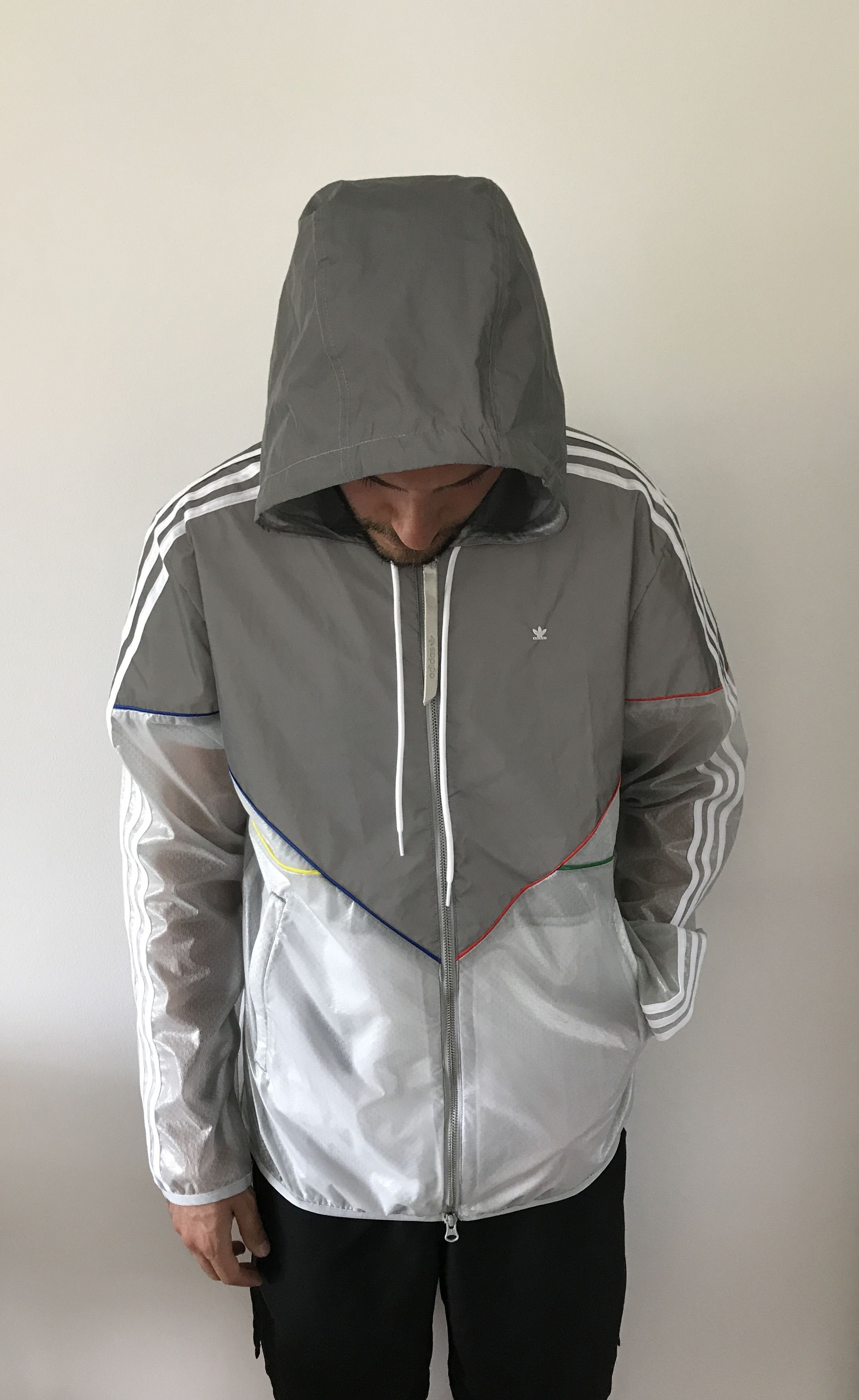 Adidas originals reflective jacket online