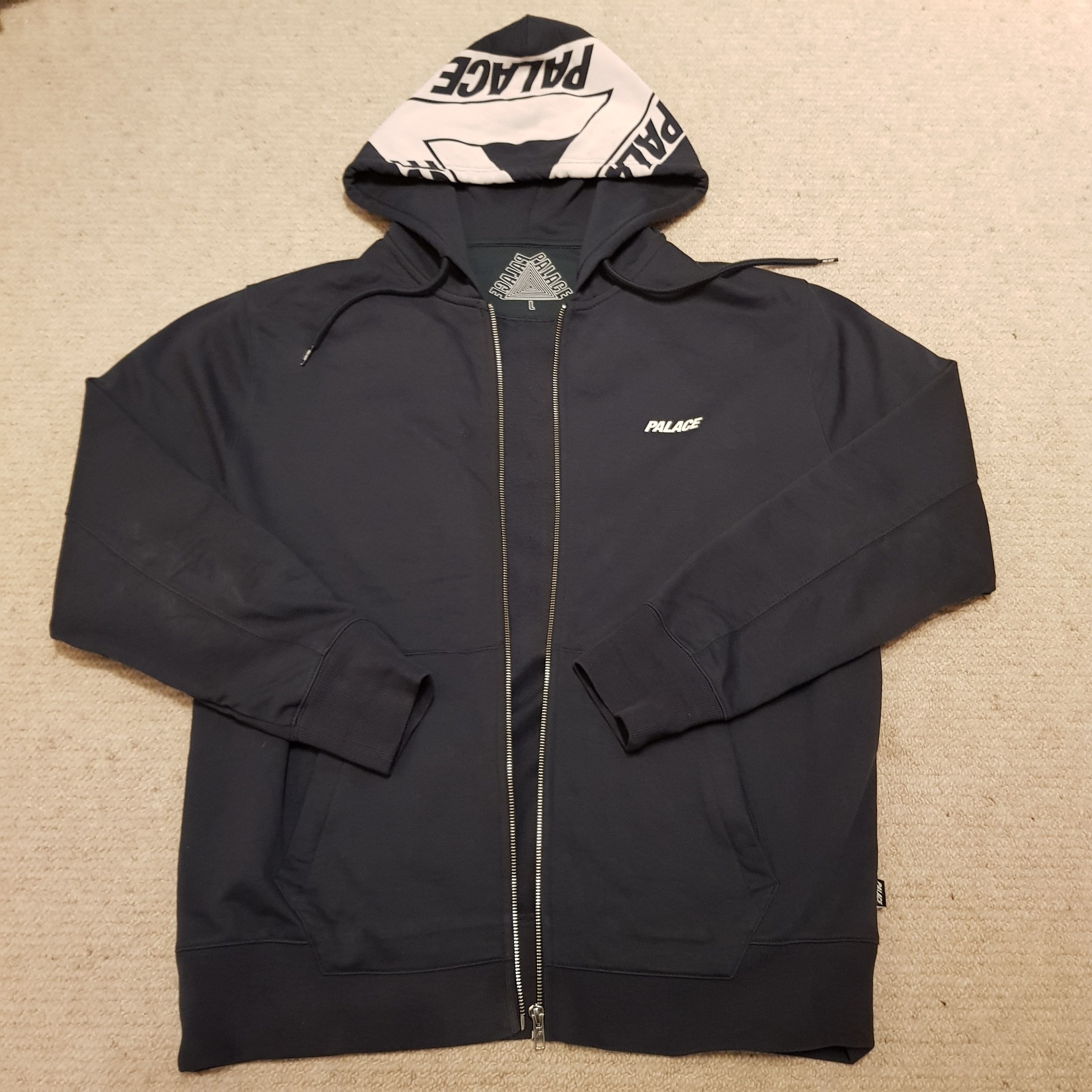 Palace Palace Pigment Wash Tri-Ferg Hood Zip Up - XLarge
