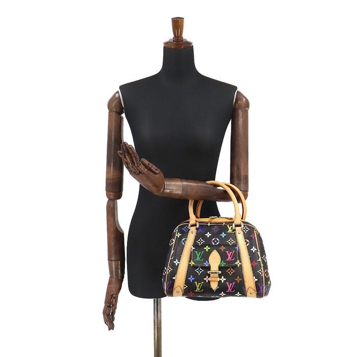 Louis Vuitton Monogram Multicolor Priscilla Black