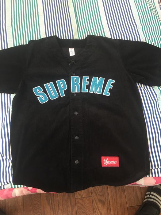 Supreme corduroy hot sale jersey