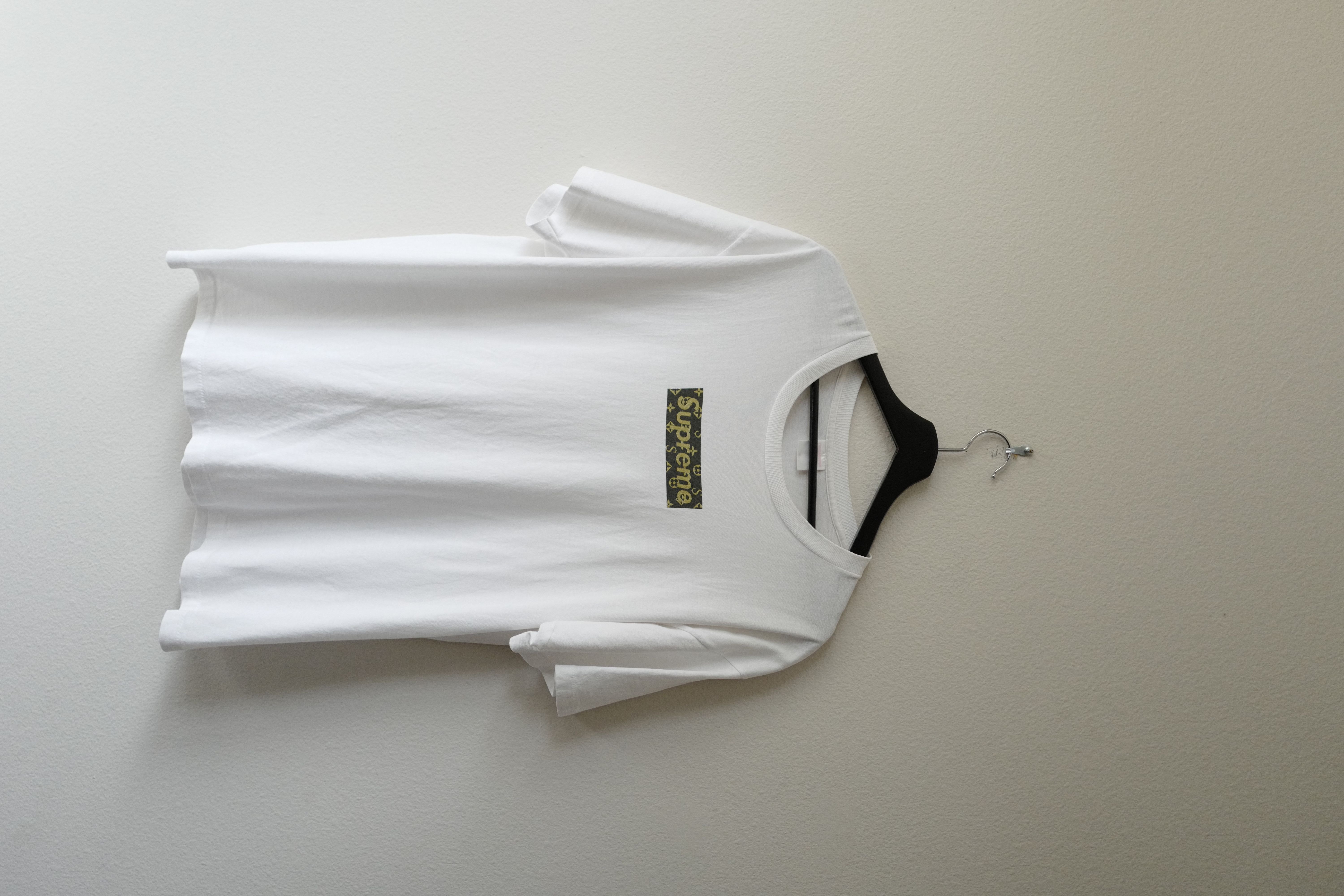 OG 2000 Supreme Louis Vuitton LV Monogram Box Logo T Shirt 100% Authentic  VTG