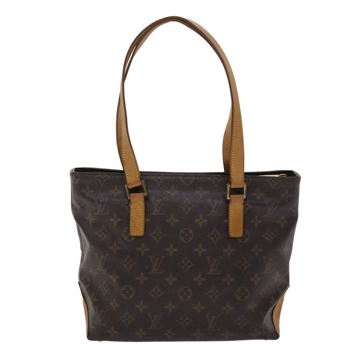 Louis Vuitton Monogram LV Cabas Piano Tote Shoulder Bag M51148