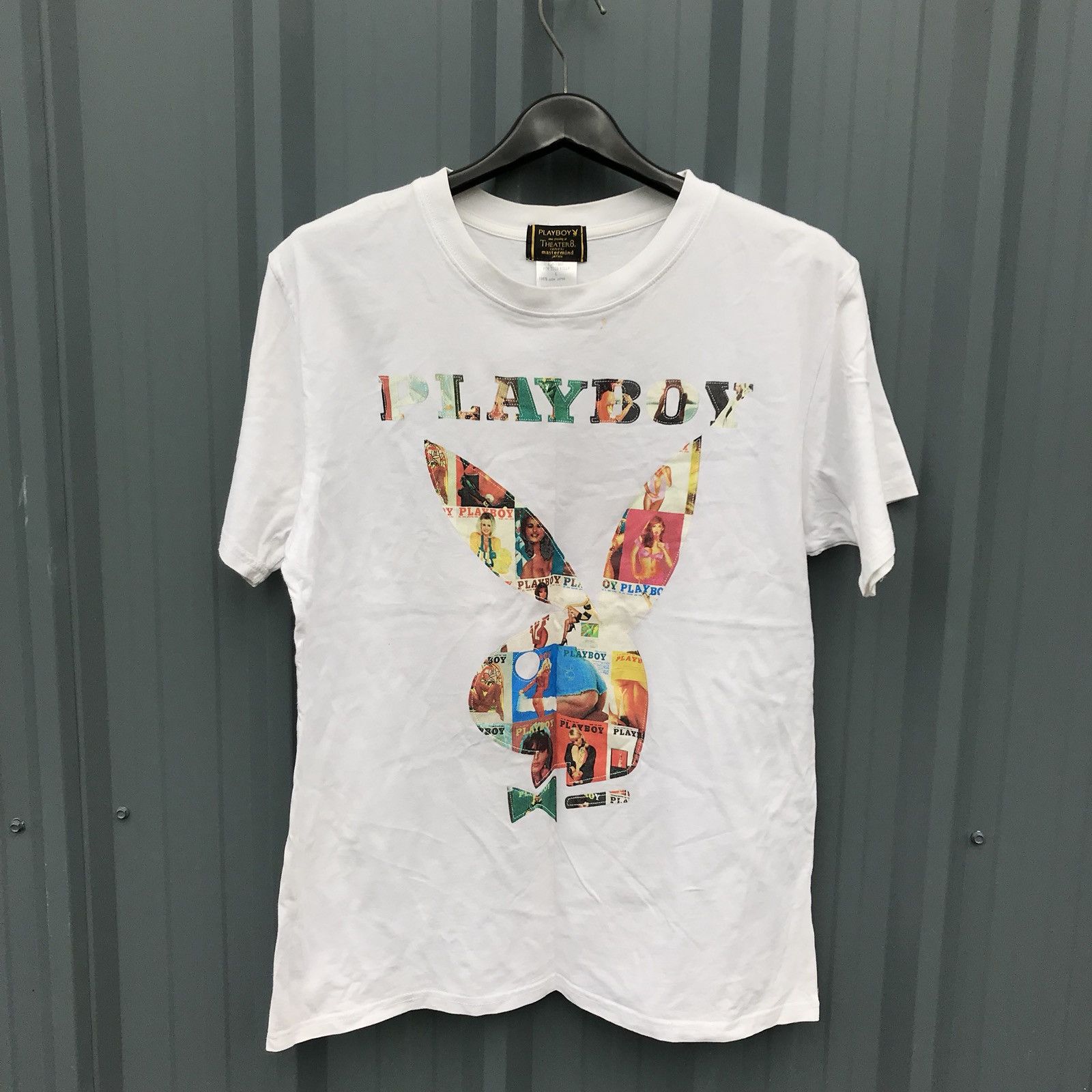 PLAYBOY × THEATER8 × mastermind JAPAN Mastermind Japan x Theater 8 x Playboy Series Tee $1600 Sz