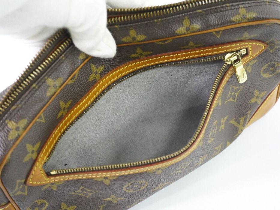 LOUIS VUITTON Monogram Posh Diplomat Homme Clutch Bag 243 LV Auth