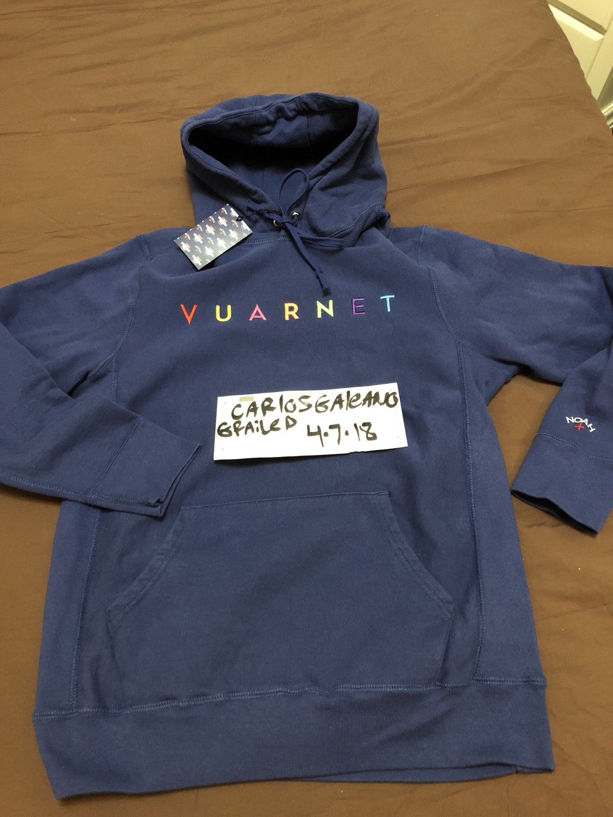 Noah Vuarnet letter hoodie Size US M / EU 48-50 / 2 - 1 Thumbnail