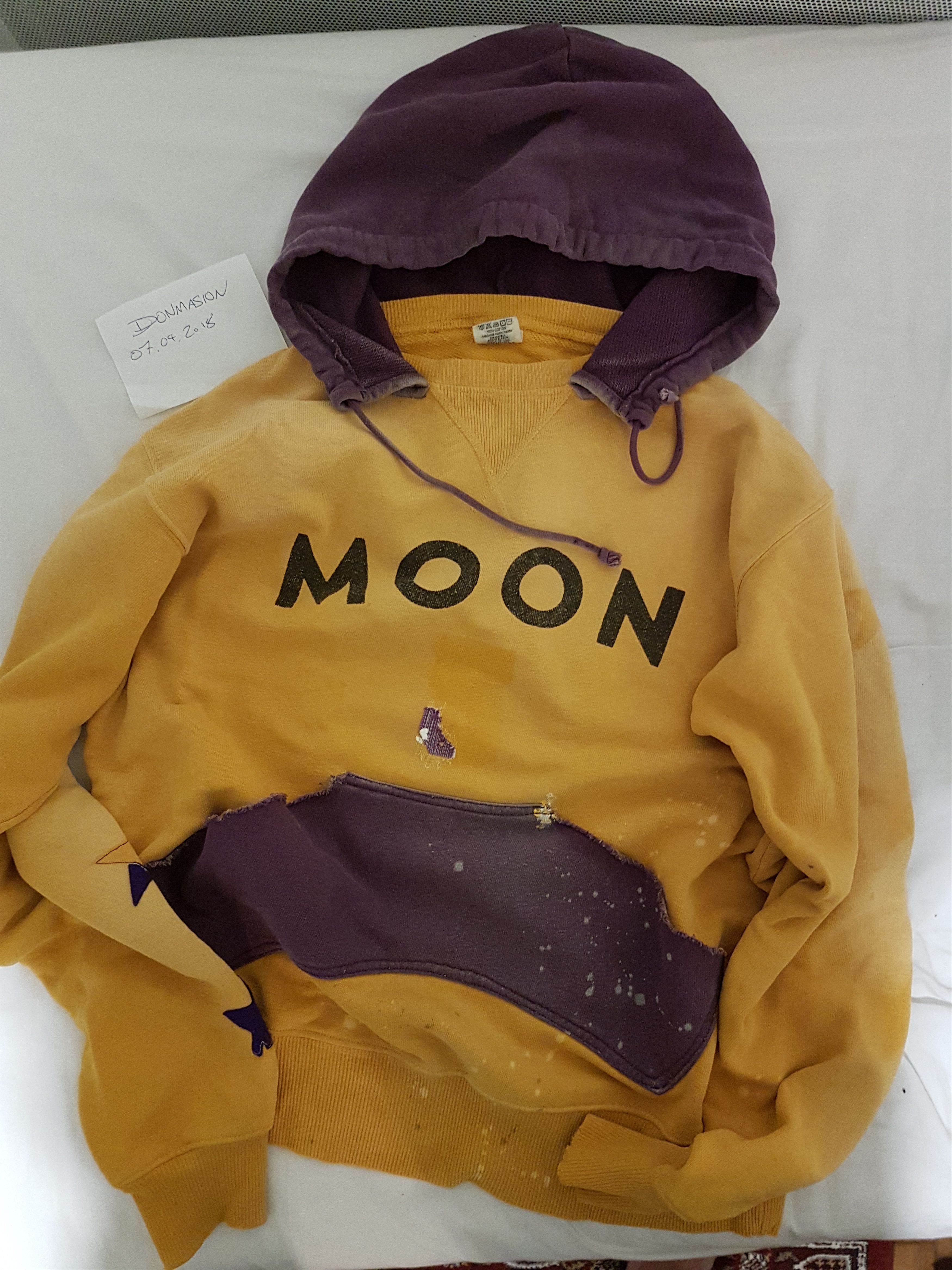 Kapital moon best sale hoodie purple