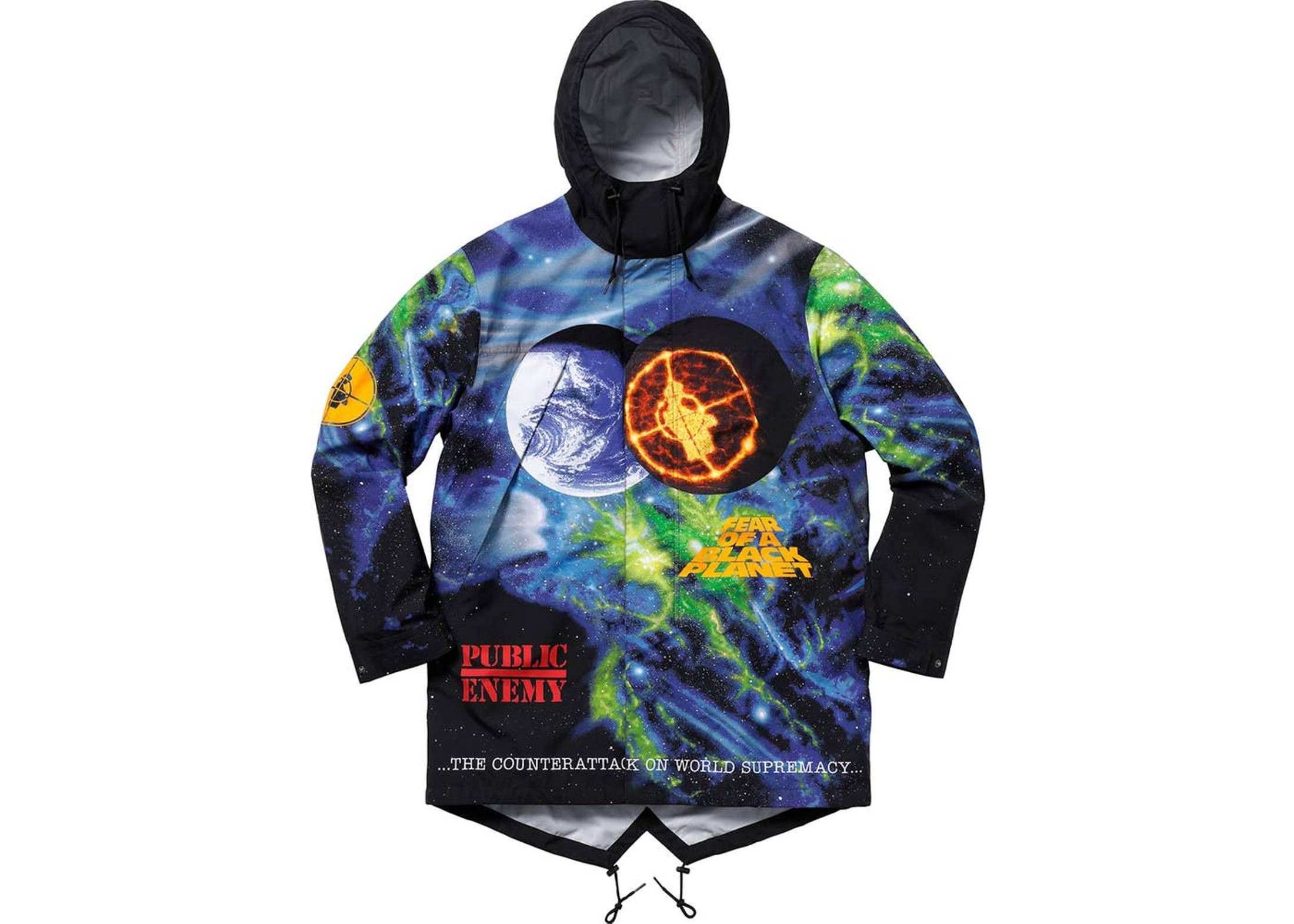 ジャケット・アウター supreme Military Taped Seam Parka Arabic Supreme Military Taped Seam Jacket Green Camo Medium S/S 15