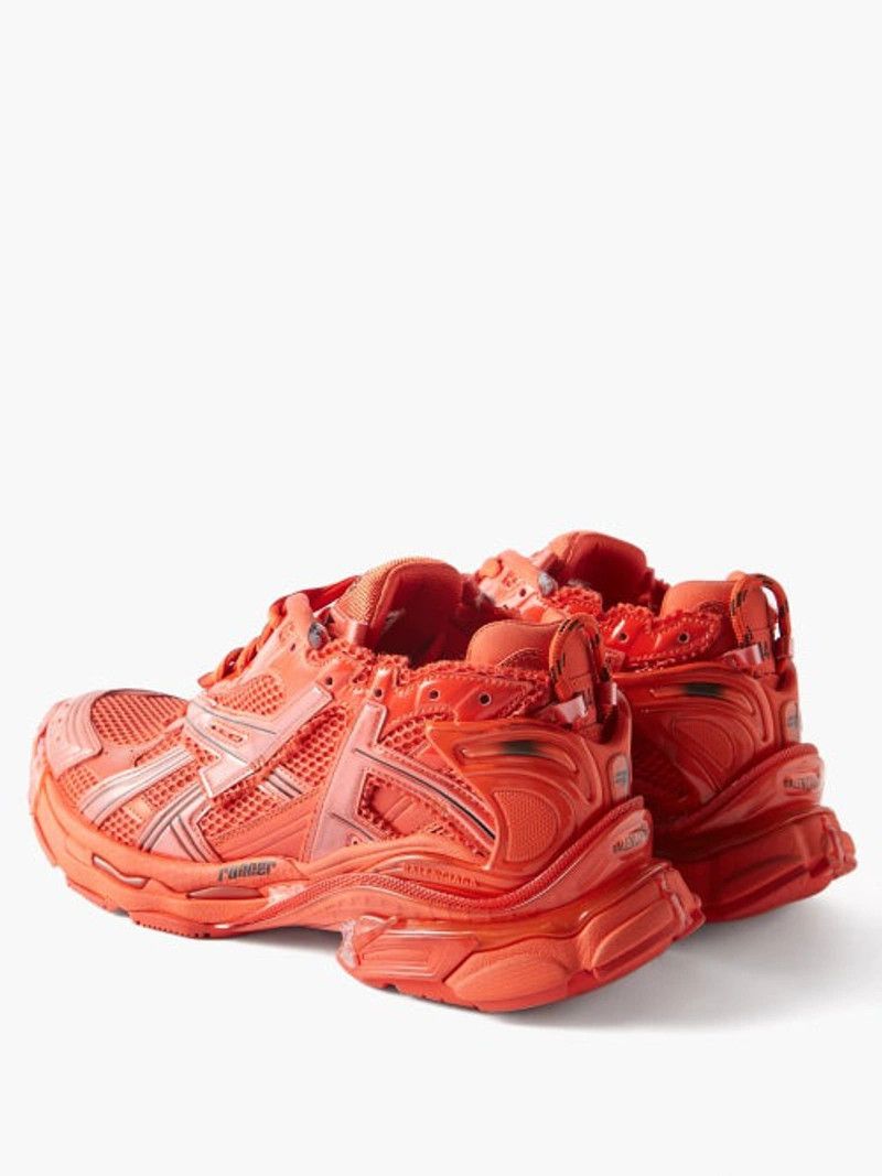Balenciaga Runner Low-top Sneakers In Red Size US 13 / EU 46 - 3 Thumbnail