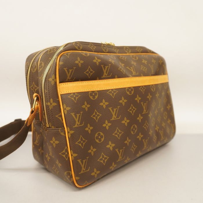 Authenticated Used Louis Vuitton Monogram Reporter GM M45252 Bag