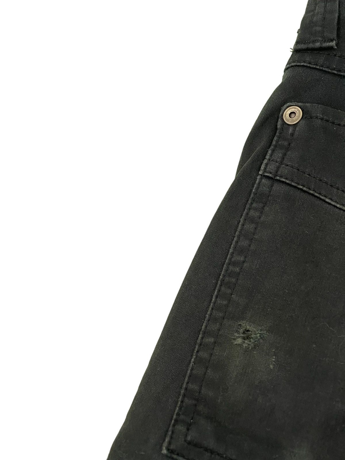 Japanese Brand Blue Way Black Slim Pant Stretch 3🟦7 Size US 31 - 20 Thumbnail